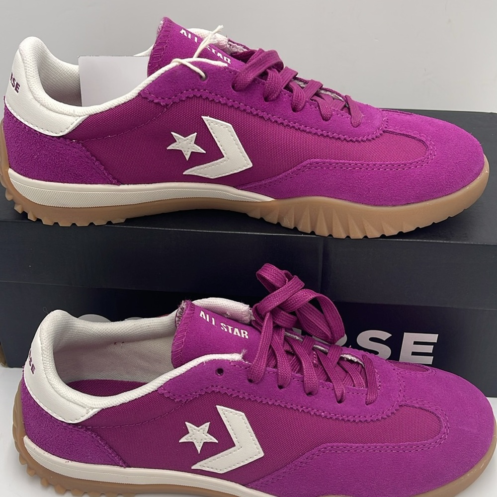 Converse Men’s RUN STAR TRAINER OX QUANTUM VIOLET/EGRET/WHITE
A13361C Sneakers - Picture 3 of 16